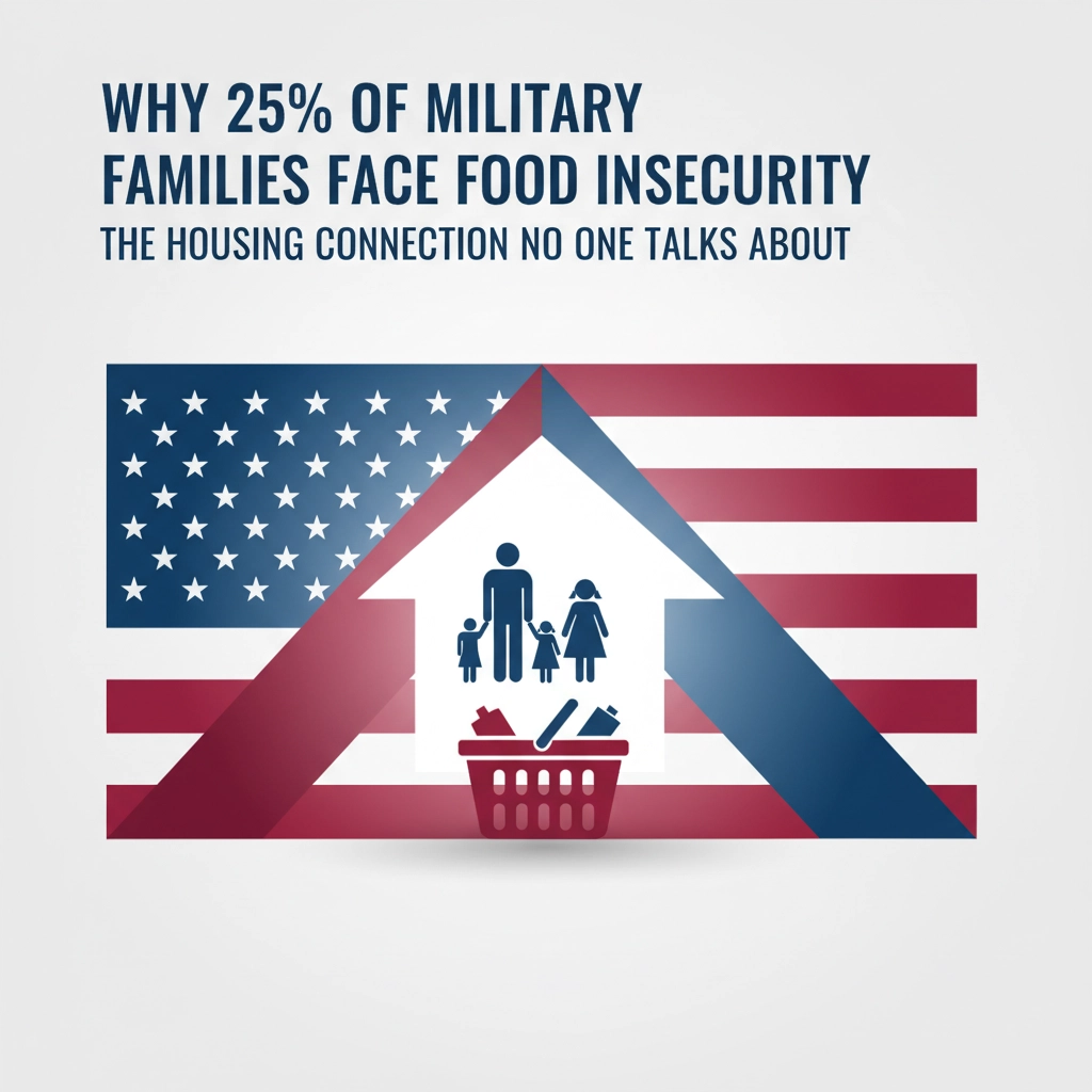 Why 25% of Military Families Face Food Insecurity: The Housing Connection No One Talks About