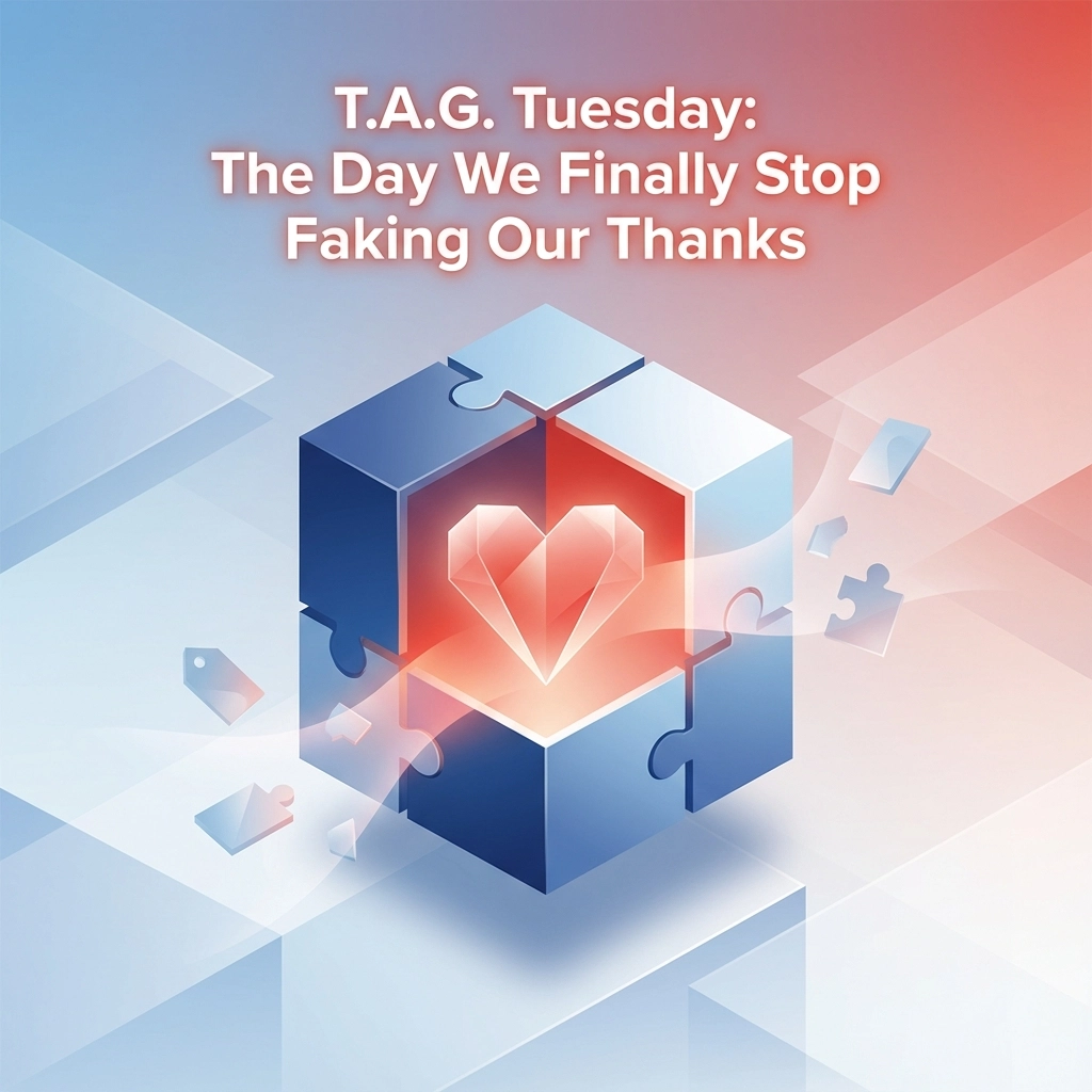 T.A.G. Tuesday: The Day We Finally Stop Faking Our Thanks