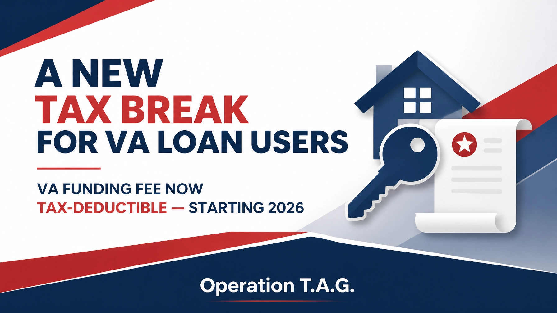 A New Tax Break for VA Loan Users in 2026: What Veterans Need to Know
