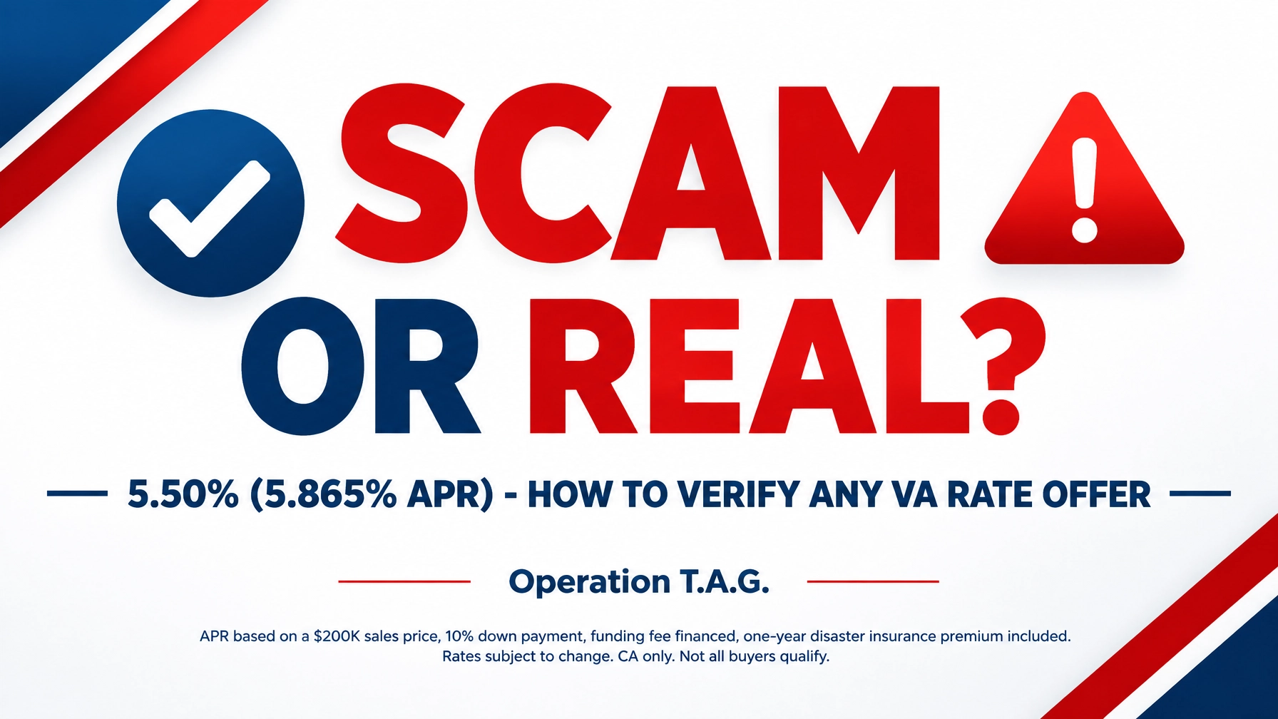 Is a 5.500% (5.865% APR) Home Buying Rate in This Market a Scam or Is It Real?